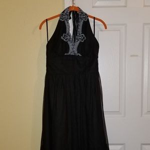 Black Halter Dress